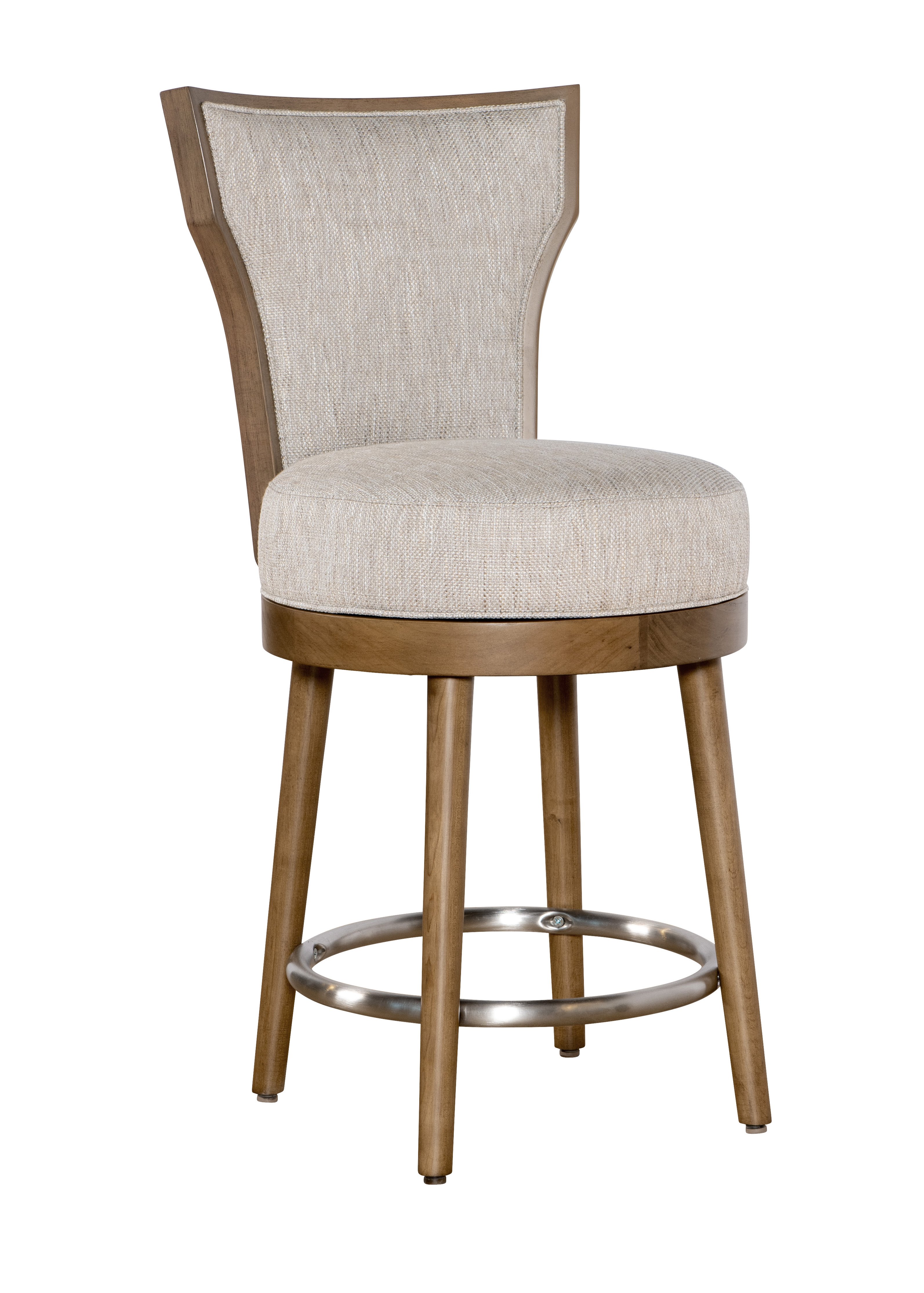 Brockton Counter Height Stool w/ Round legs Designmaster Furniture