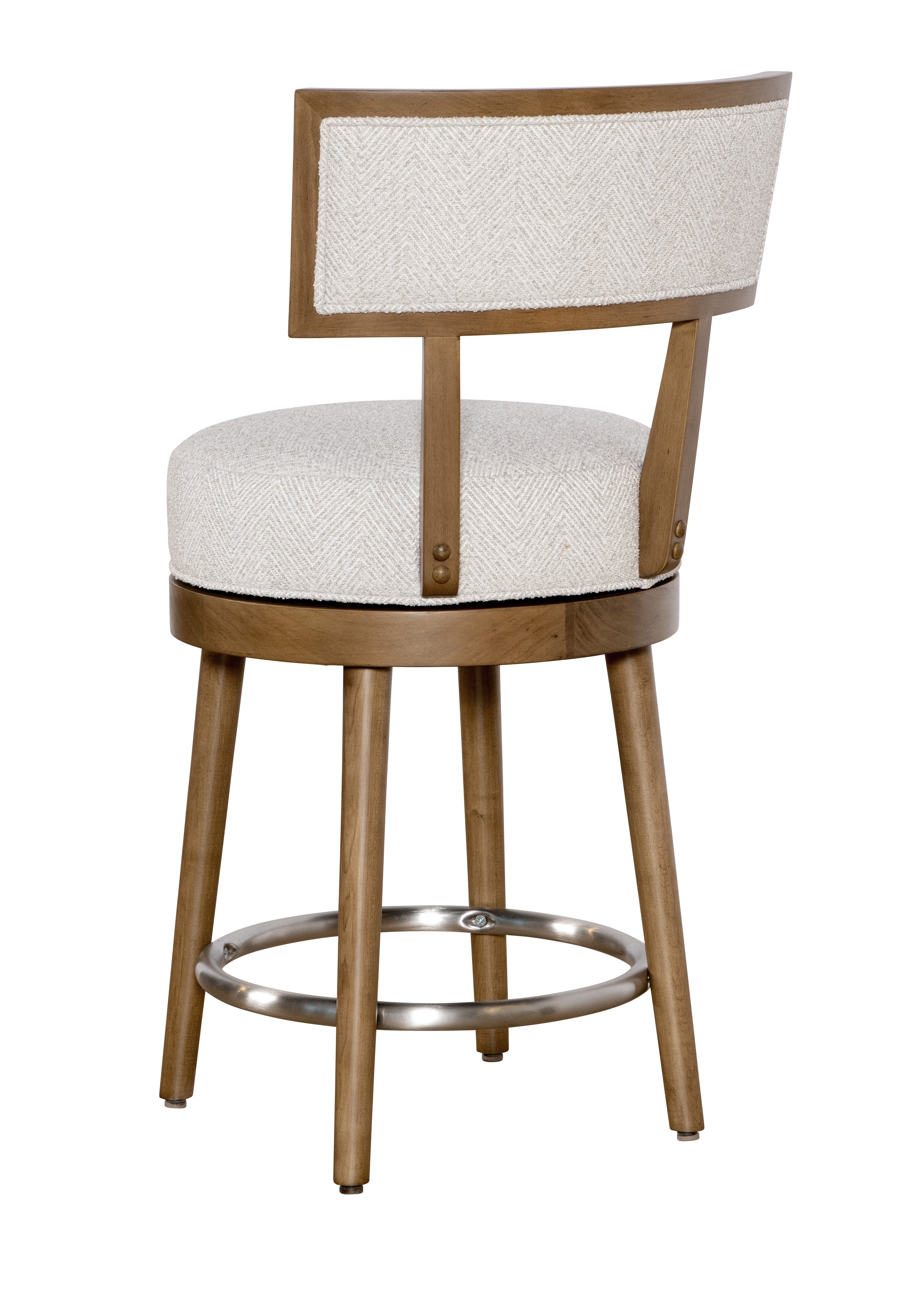 Hilliard Counter Height Stool w/ Round Legs Designmaster Furniture