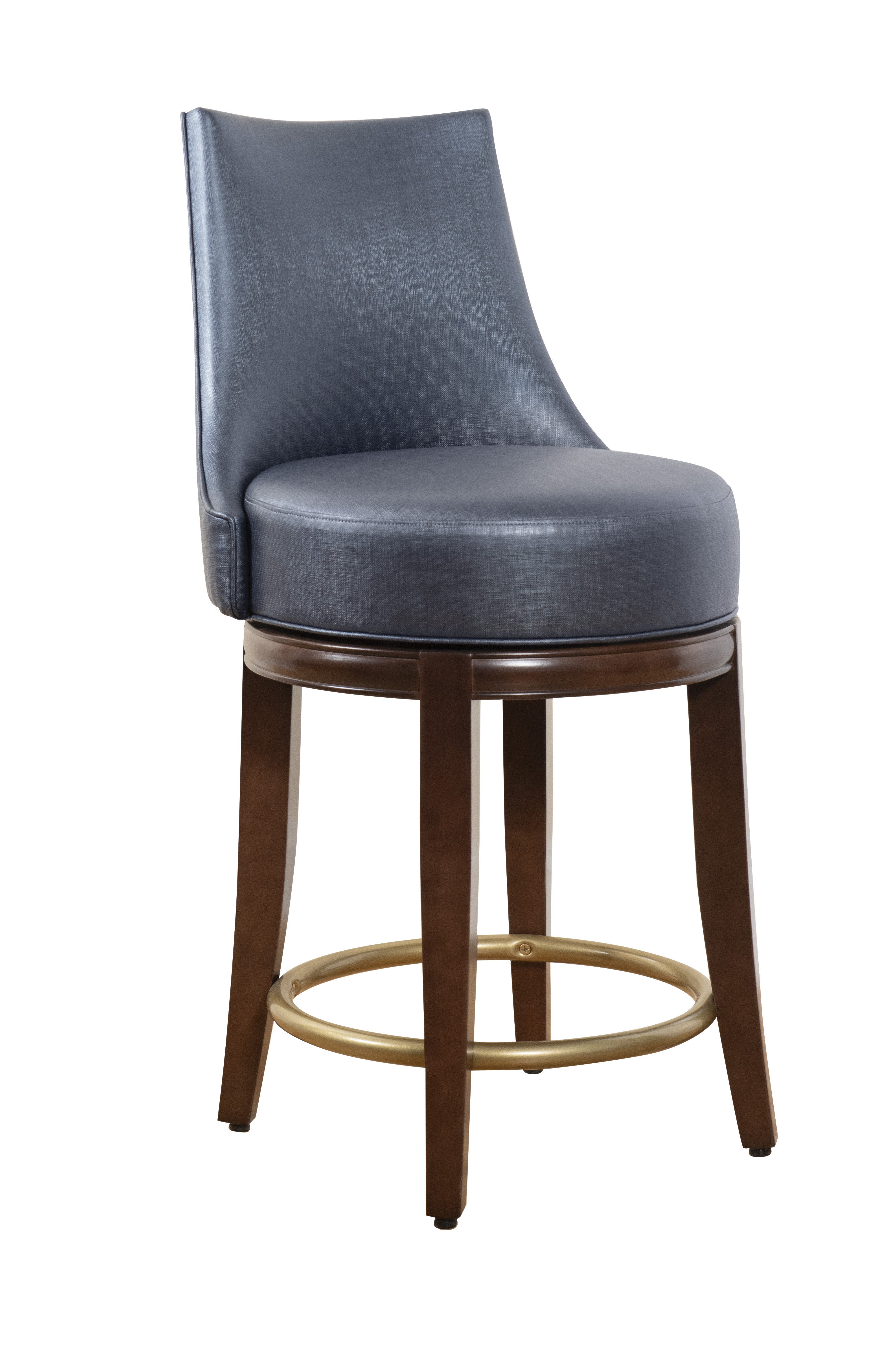 Saleh Bar & Counter Stool Williston Forge Color: Rusty, Seat Height: Counter Stool (24” Seat Height)